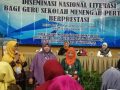 Guru Berprestasi SMPN 2 Sigi Mengikuti Diseminasi Nasional Literasi