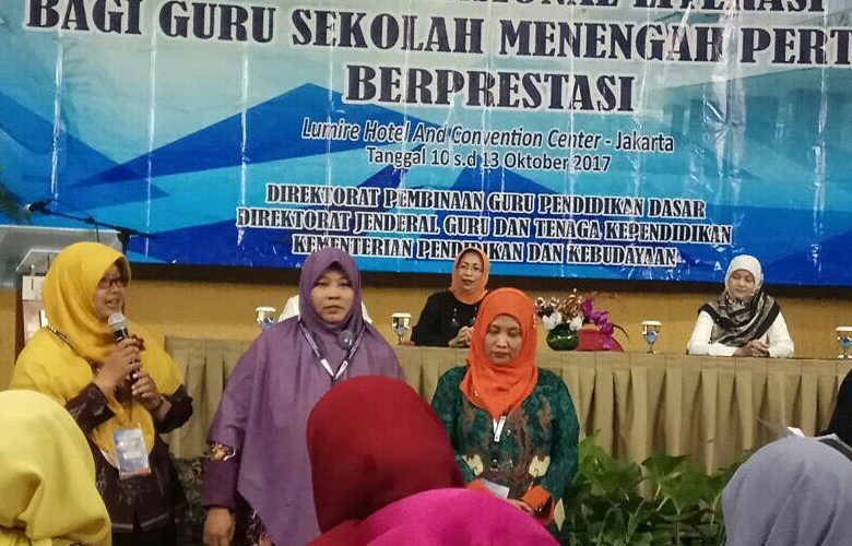 Guru Berprestasi SMPN 2 Sigi Mengikuti Diseminasi Nasional Literasi