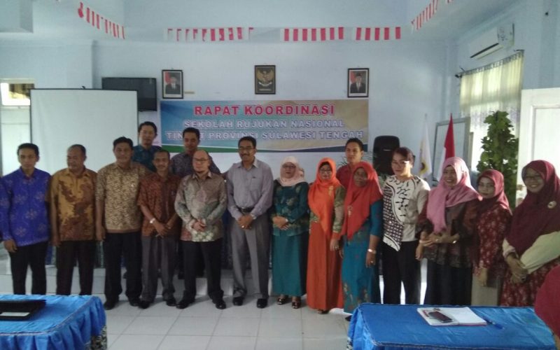 Rapat Koordinasi Sekolah Rujukan Se Sulawesi Tengah